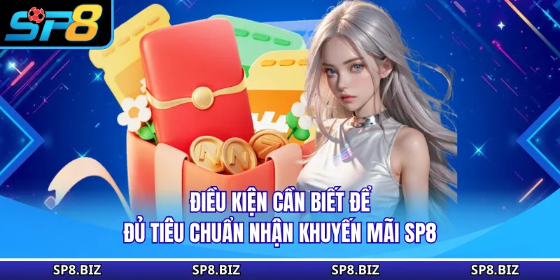 Điều kiện cần biết để đủ tiêu chuẩn nhận khuyến mãi SP8
